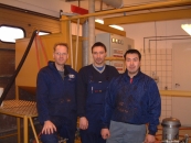 Greenland special oil rendering skid, commissioning 2004